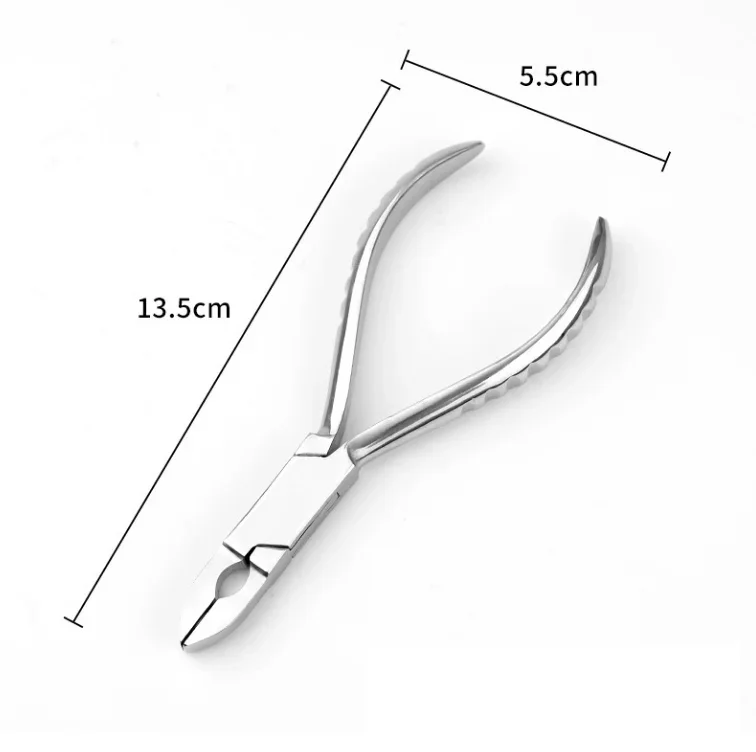 Body Jewelry Repair - 1 ชิ้น คีมปิดห่วงเจาะร่างกายสเตนเลสสตีลอเนกประสงค์ เครื่องมือหนีบซ่อมเครื่องประดับระดับมืออาชีพ