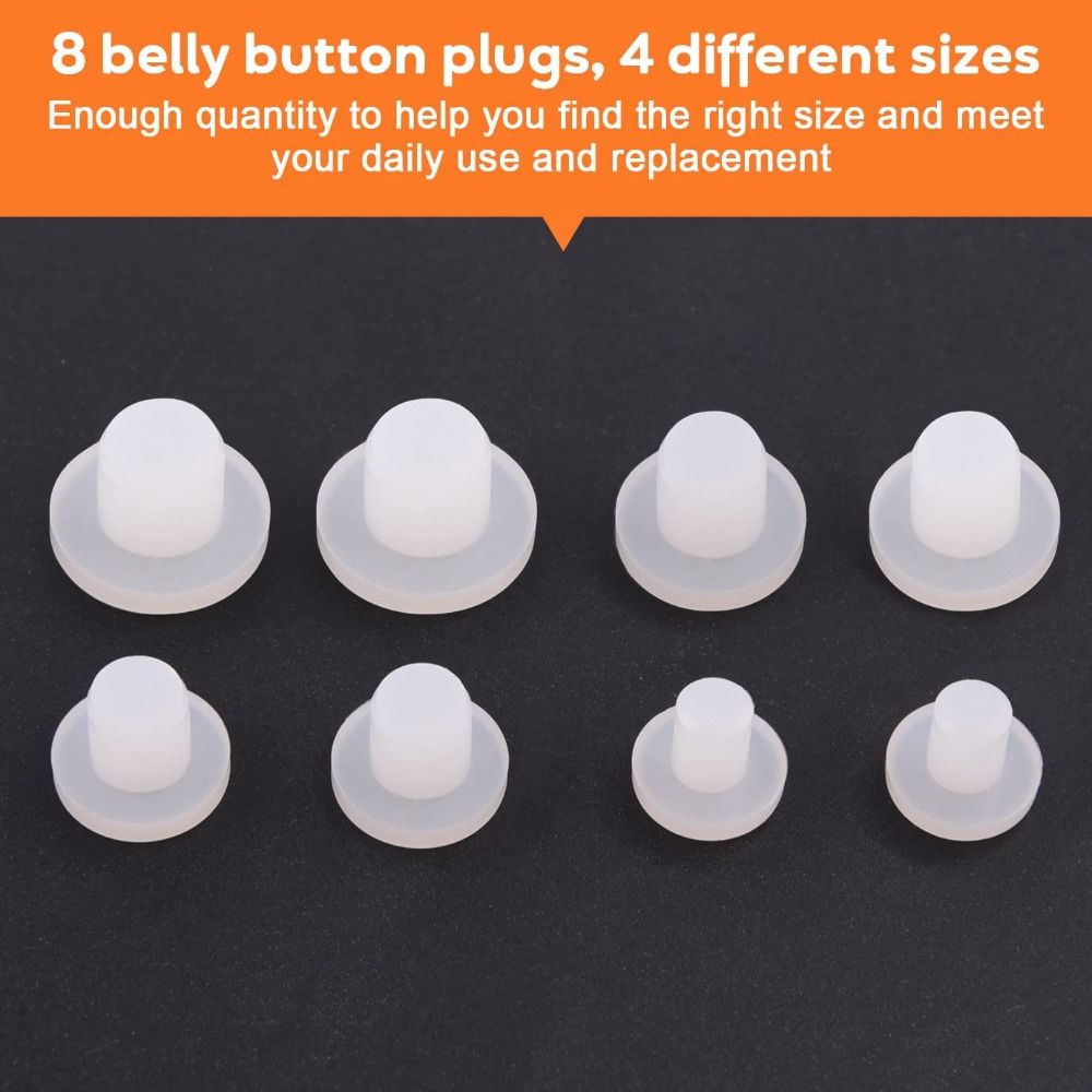 กระดุมหน้าท้องปลั๊กซิลิโคนกระช - Body Jewelry Repair บทวิจารณ์และราคา