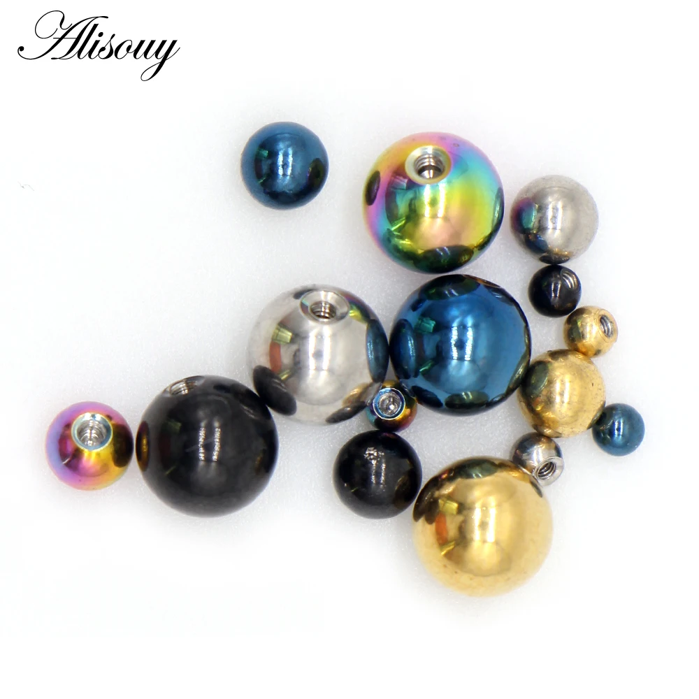 ลูกปัดสแตนเลสสำหรับเครื่องประด - Body Jewelry Replacement Ball บทวิจารณ์และราคา