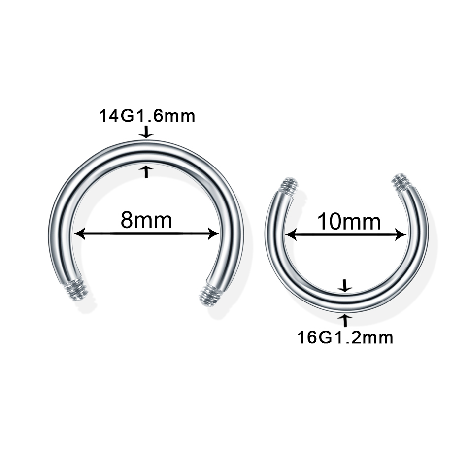 100 ชิ้น/ล็อตเหล็กต่างหู Barbe - Body Jewelry Replacement Ball บทวิจารณ์และราคา
