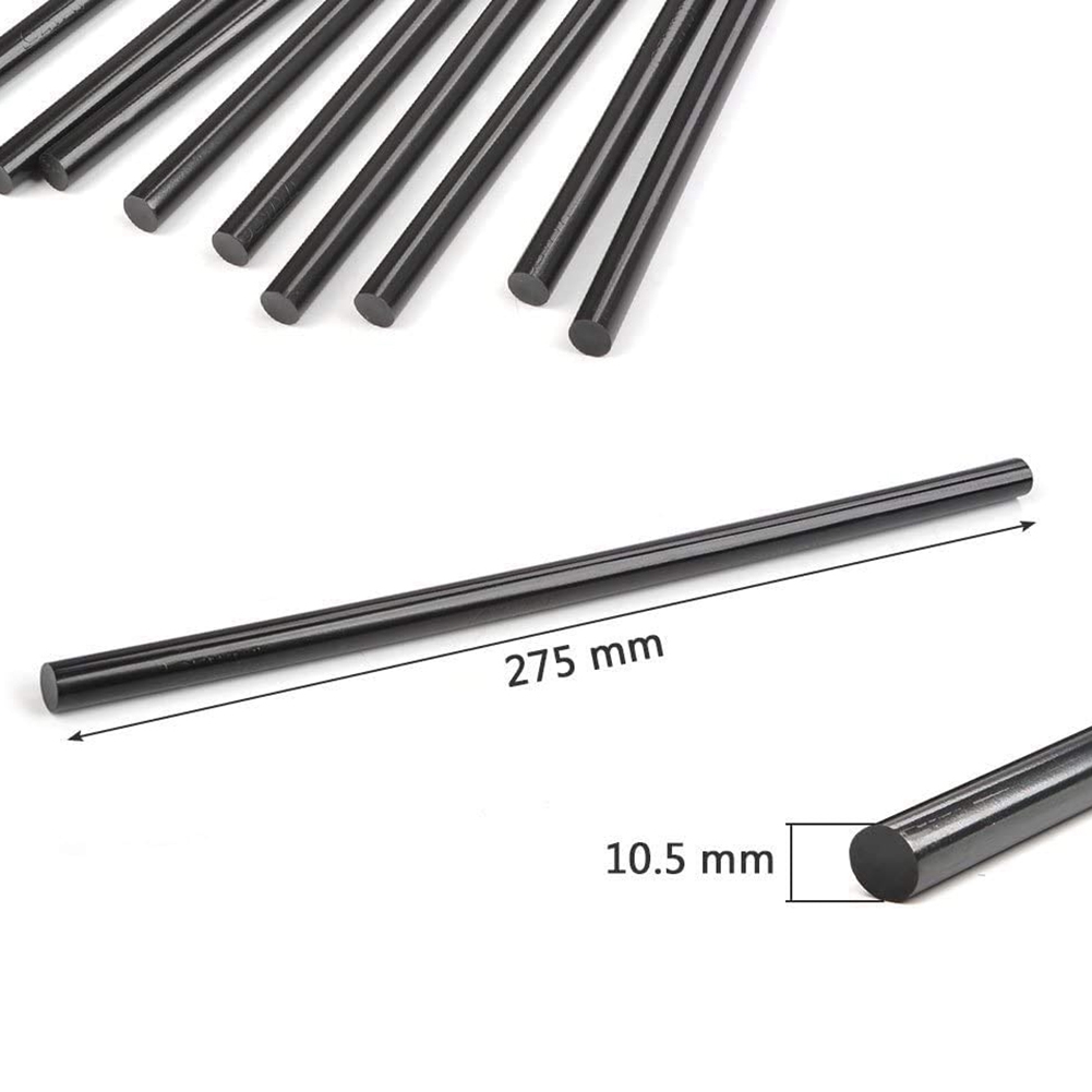 แท่งกาวร้อน15ชิ้น270 X11mm สีด - Body Jewelry Repair บทวิจารณ์และราคา