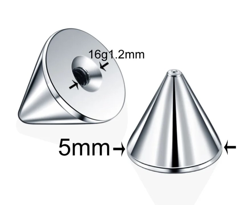10 ชิ้น/ล็อต 316L สแตนเลสสตีลส - Body Jewelry Replacement Ball บทวิจารณ์และราคา