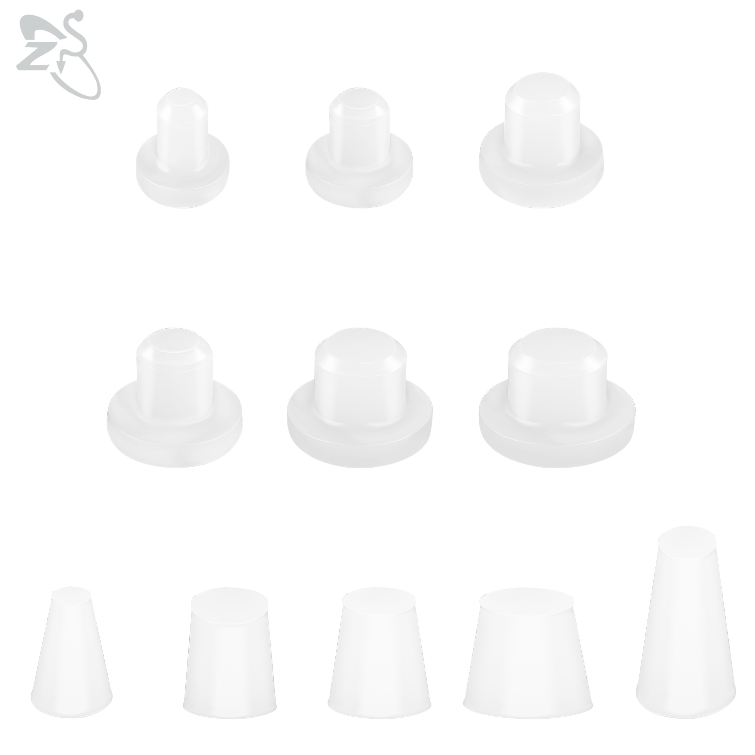 ZS 1PC ซิลิโคนปุ่ม Shaper Bell - Body Jewelry Repair บทวิจารณ์และราคา