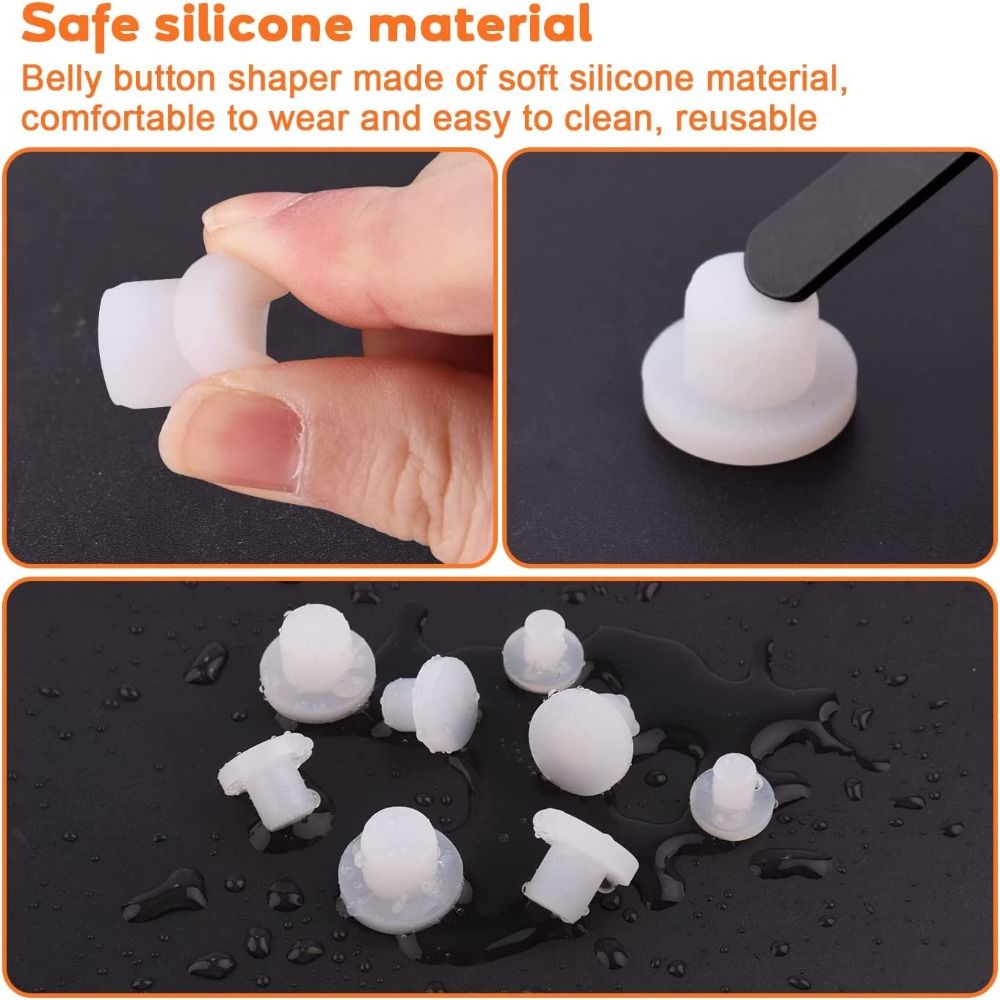 1-50PCS ซิลิโคนสะดือเครื่องปั้ - Body Jewelry Repair บทวิจารณ์และราคา